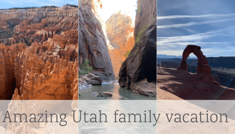 Utah family vacation