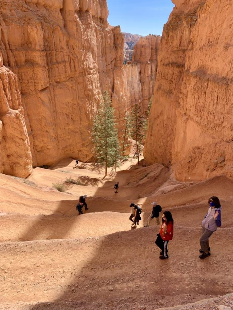 Utah family vacation Navajo loop