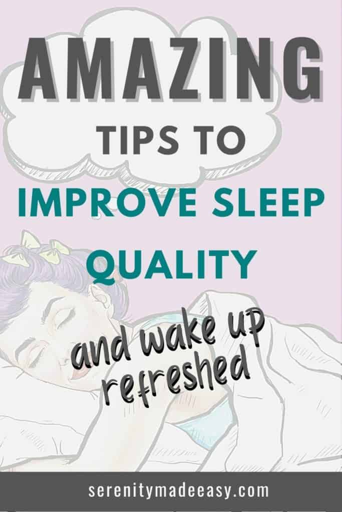 How to improve sleep quality