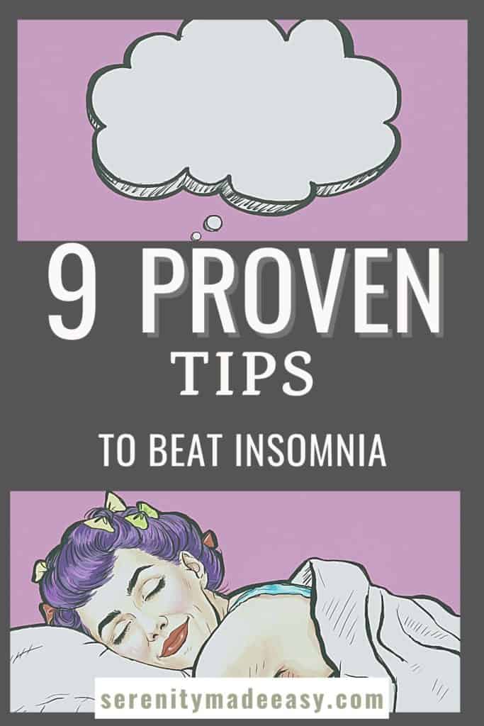 9 proven tips to beat insomnia