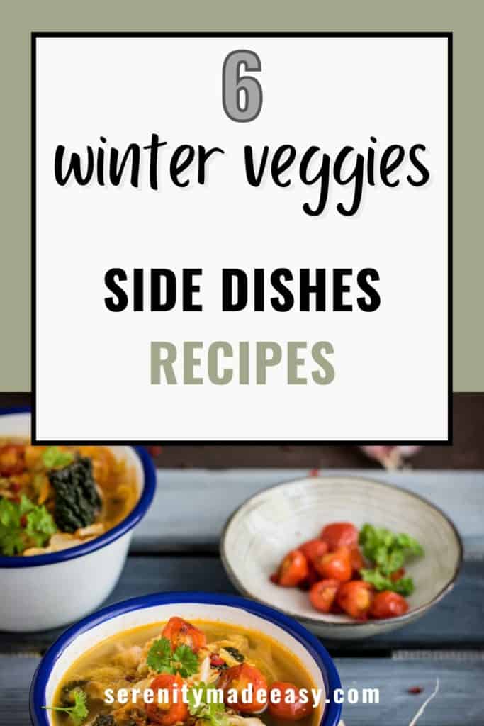 6 winter veggies side dishes