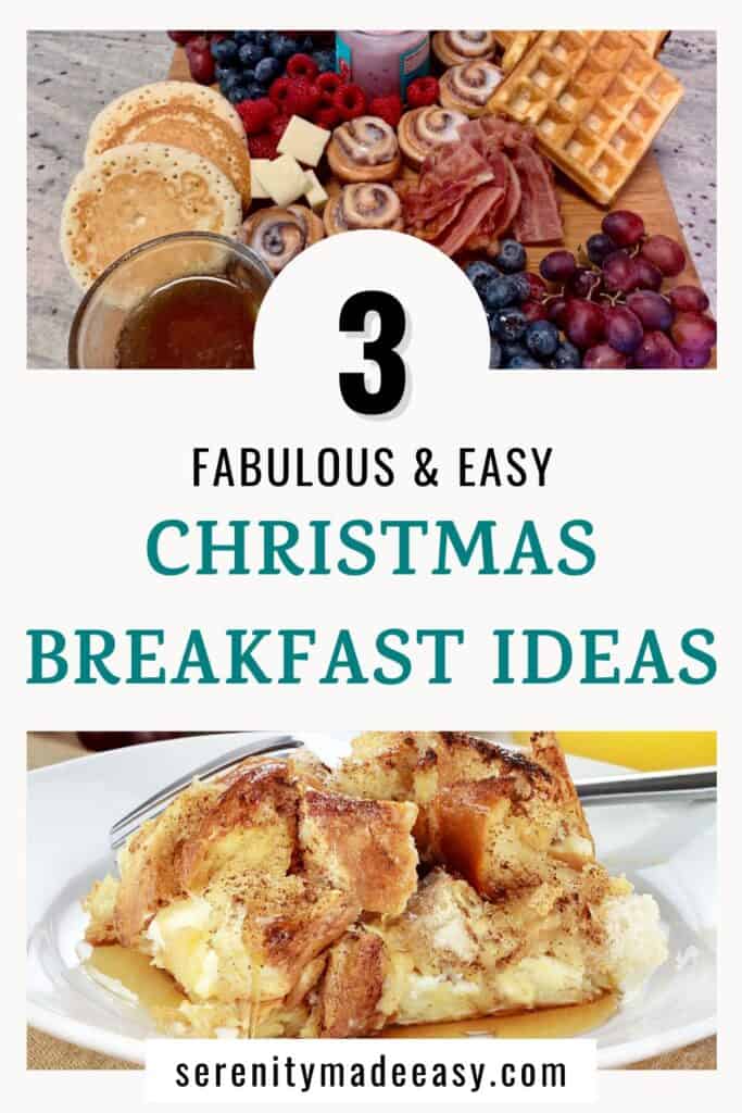 Christmas breakfast ideas - a french toast casseroles