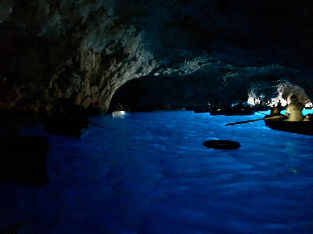 Blue Grotto near Capri