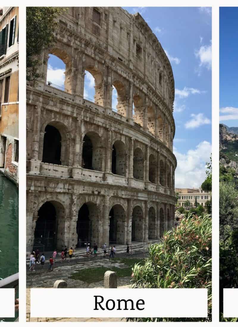 Italy trip itinerary for the best vacation