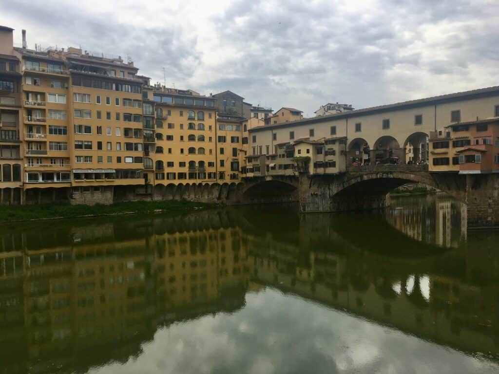 Ponte Vecchio Florence - Italy trip itinerary