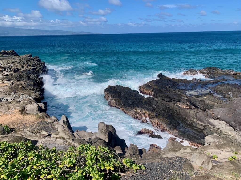 Maui coastal trail tidal pools