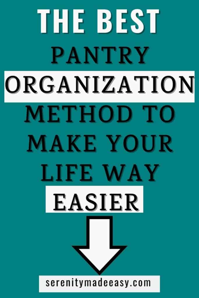 test only image. The best pantry organization method to make your life easier.
