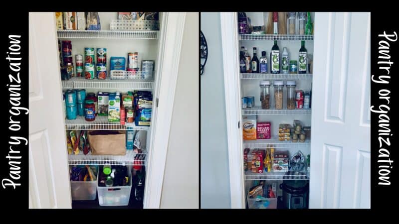2 wire shelf pantry well organized
