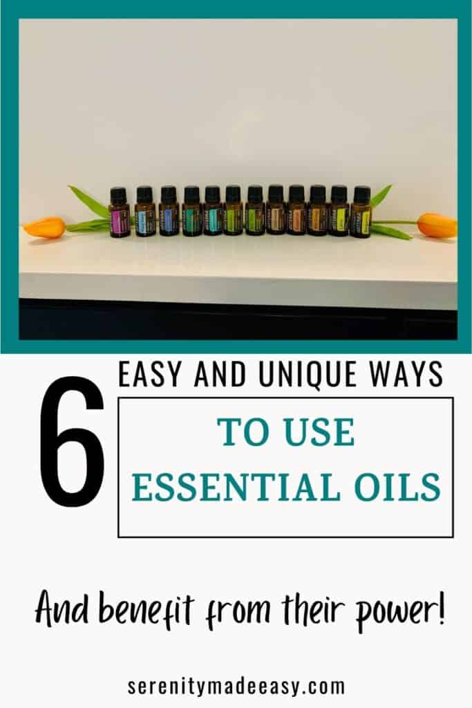 A picture of several bottles of essential oils to learn how to use essential oils without a diffuser
