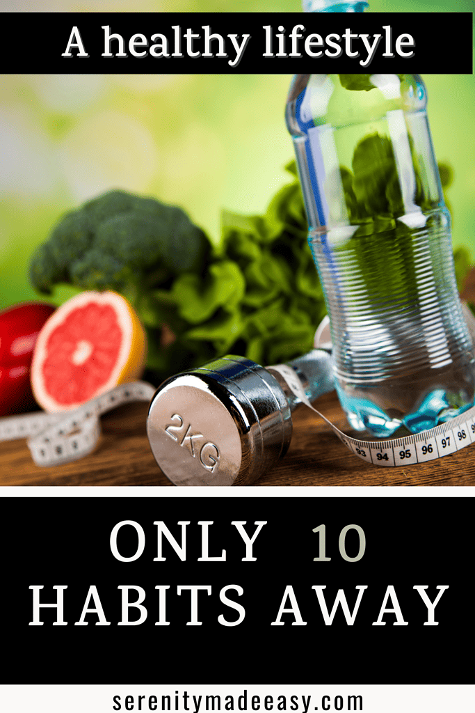 Some fruits, veggies, water, a weight, and measuring tape. Healthy habits for healthy lifestyle.