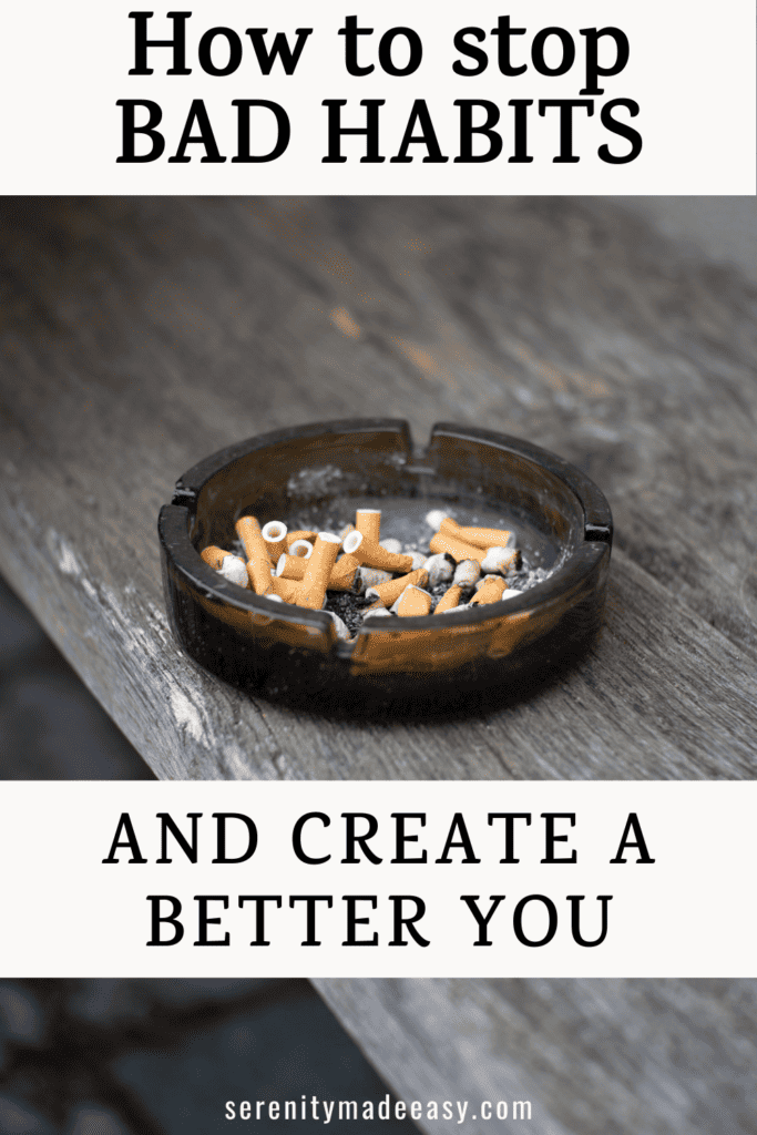 An ashtrays with cigarettes' butts.