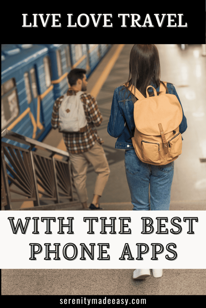 2 young adults walking down stairs toward a train platform