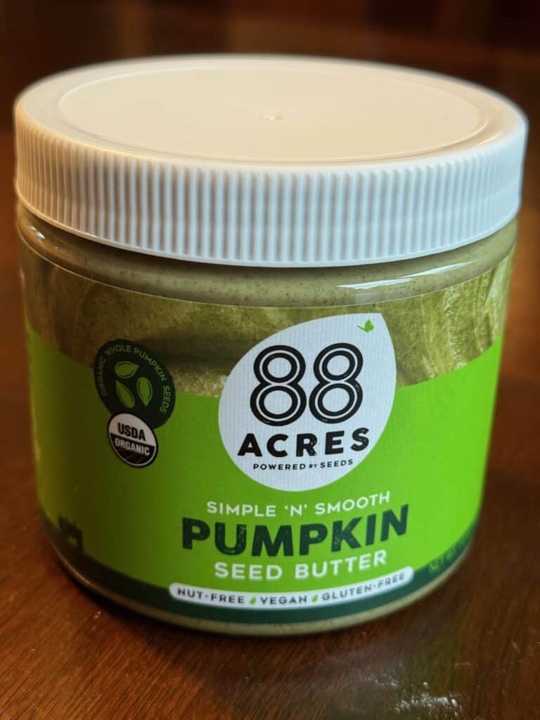 A jar of 88 acres pumpkin seed butter can be part of a healthier you plan