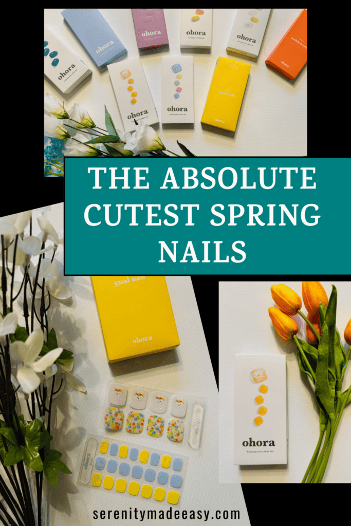 Photos of cute Spring nails boxes for do-it-at-home adorable nails.