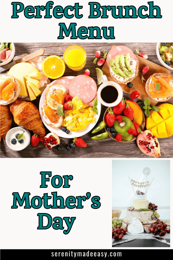 A delicious looking spread of brunch food for Mother's Day.