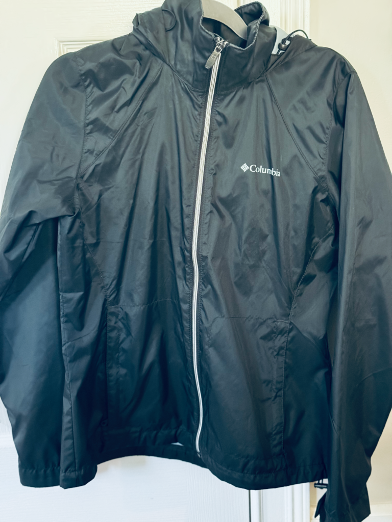 Columbia rain jacket