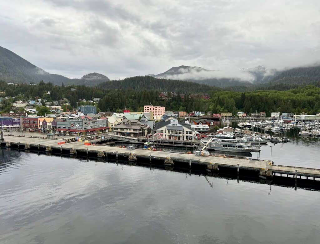 View of Ketchikan Alaska