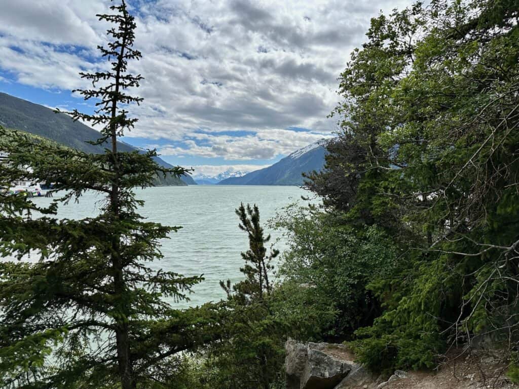 View from trail in Skagway