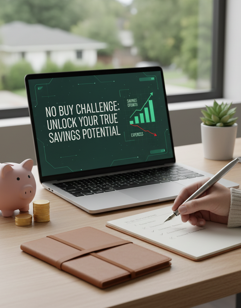 The No Buy Challenge: Why Most People Fail (And How to Actually Save)